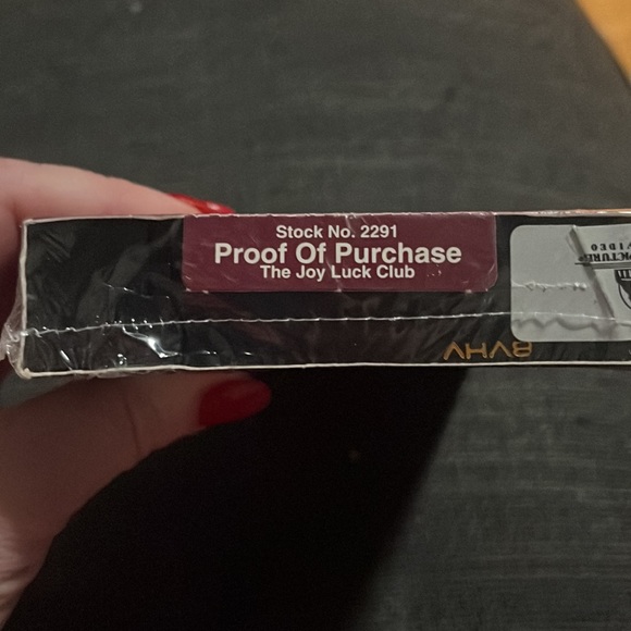 The Joy Luck Club (VHS,1993) Oliver Stone Slip Sleeve New Sealed Andrew McCarthy - Picture 7 of 9